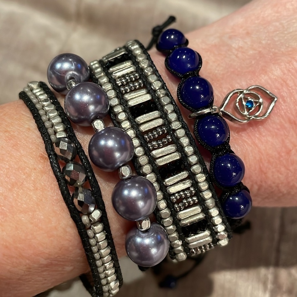 Bundle Of 4 Bolo Bracelets